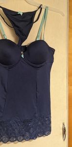 Rampage intimates blue/green sleepwear size L